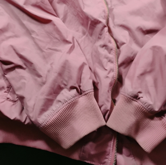 Victoria's Secret PINK Mauve Bomber Jacket Large - Picture 13 of 13